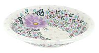 Polish Pottery Lilac Garden Soup Plate
