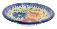 Polish Pottery Autumn Burst Soup Plate