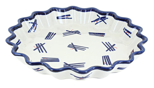 Polish Pottery Zoe Quiche Dish