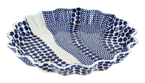 Polish Pottery Zara Quiche Dish