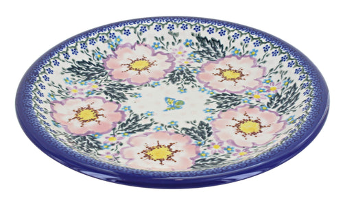Polish Pottery Apple Blossom Dinner Plate