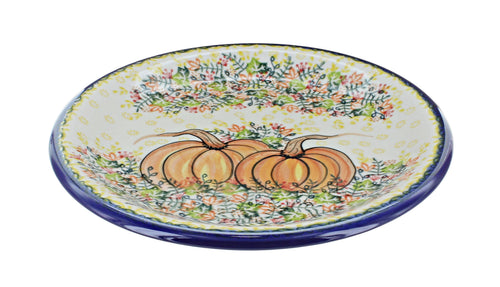 Polish Pottery Harvest Festival Dinner Plate