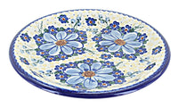 Polish Pottery Daisy Surprise Dinner Plate