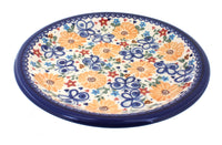 Polish Pottery Butterfly Dinner Plate