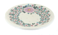 Polish Pottery Lilac Garden Dinner Plate