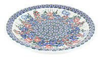 Polish Pottery Garden Butterfly Dinner Plate