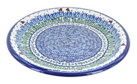 Polish Pottery Garden Tulip Dinner Plate