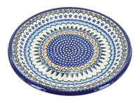 Polish Pottery Holiday Pine Dinner Plate