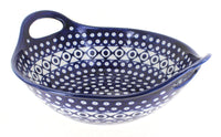 Polish Pottery Xandra Deep Bowl with Handles