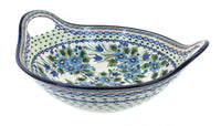 Polish Pottery Ballina Deep Bowl with Handles