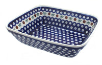 Polish Pottery Nature Medium Deep Baker