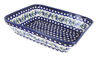 Polish Pottery Sweet Annie Large Deep Baker