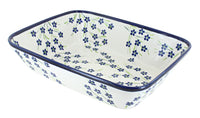 Polish Pottery Willow Large Deep Baker