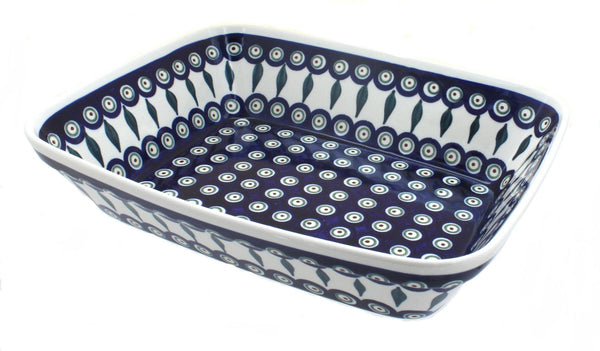 Peacock Large Deep Baker