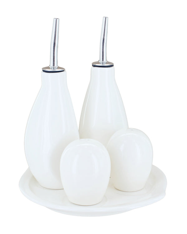 Miko Cream Table Accessory Set