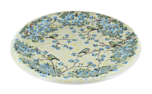 Bluebird Garden Large Round Platter