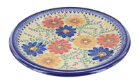 Polish Pottery Autumn Burst Large Round Platter
