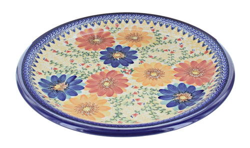 Polish Pottery Autumn Burst Large Round Platter