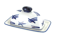 Polish Pottery Zoe Butter Dish