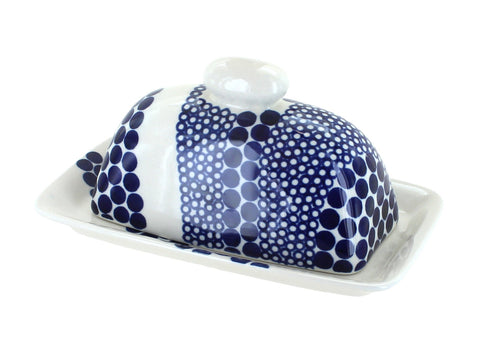 Polish Pottery Zara Butter Dish