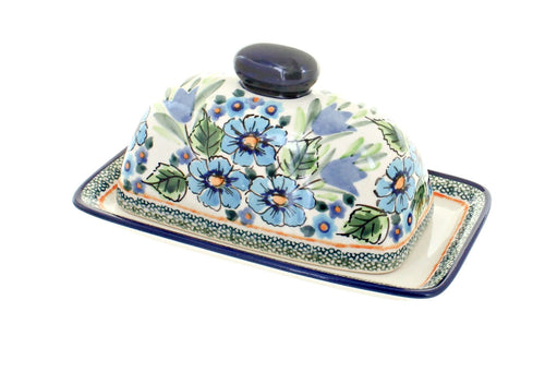 Polish Pottery Ballina Butter Dish