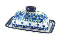 Polish Pottery Kalina Butter Dish