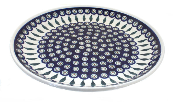 Peacock Large Round Platter