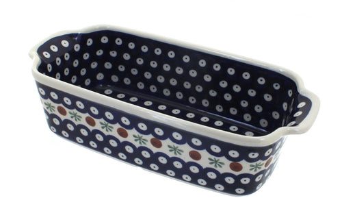 Polish Pottery Nature Loaf Baker