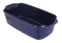 Polish Pottery Cobalt Loaf Baker