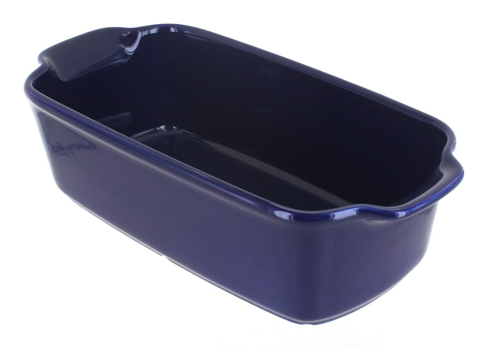 Polish Pottery Cobalt Loaf Baker