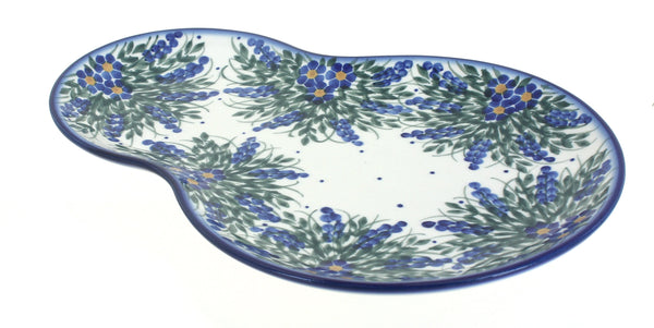 Hyacinth Oval Breakfast Plate