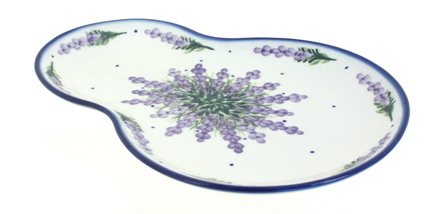 Lavender Fields Oval Breakfast Plate