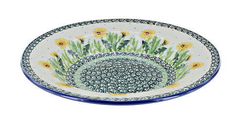 Polish Pottery Dandelion Soup Plate