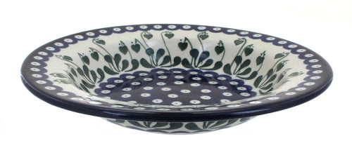 Polish Pottery Alyce Soup Plate