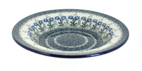 Polish Pottery Blue Posy Soup Plate
