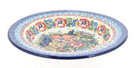 Polish Pottery Hummingbird Soup Plate