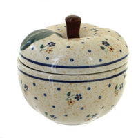 Polish Pottery Country Meadow Apple Baker