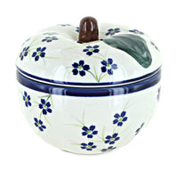 Polish Pottery Willow Apple Baker