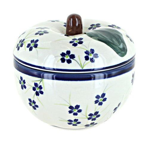 Polish Pottery Willow Apple Baker