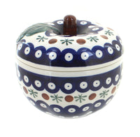 Polish Pottery Nature Apple Baker
