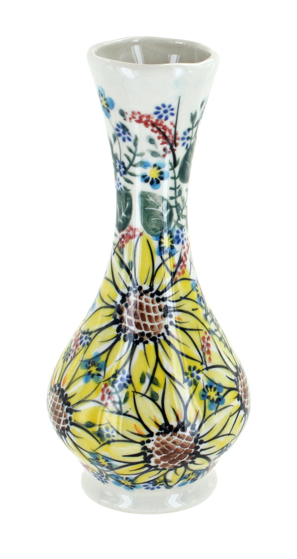 Sunflower Maze Small Bud Vase