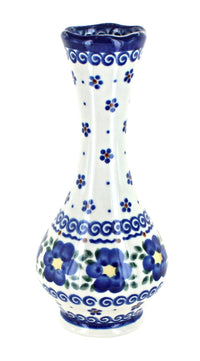 Polish Pottery Spring Blossom Small Bud Vase