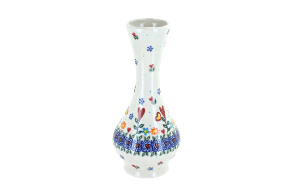 Hearts & Flowers Small Bud Vase