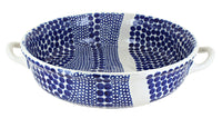 Polish Pottery Zara Round Casserole with Handles