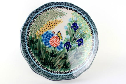 Teresa Cake Plate Polish Pottery