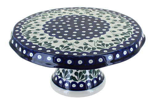 Polish Pottery Alyce Cake Plate