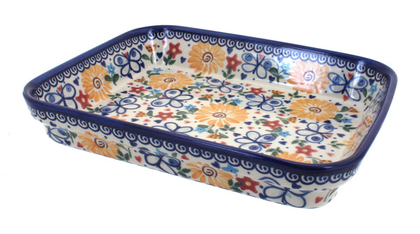 Butterfly Small Rectangular Baker