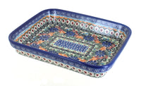 Polish Pottery Ashley Small Rectangular Baker