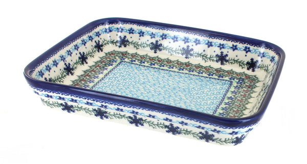 Winter Celebration Small Rectangular Baker