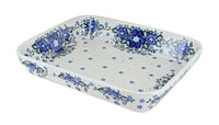 Polish Pottery Melanie Small Rectangular Baker